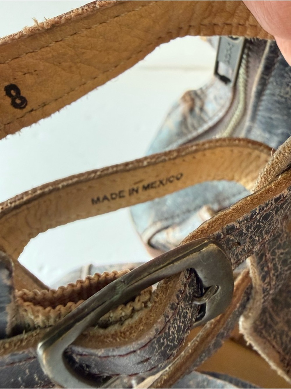 Bed Stu Rio Grande Flat Sandals/Boots Size 8 - Picture 9 of 16